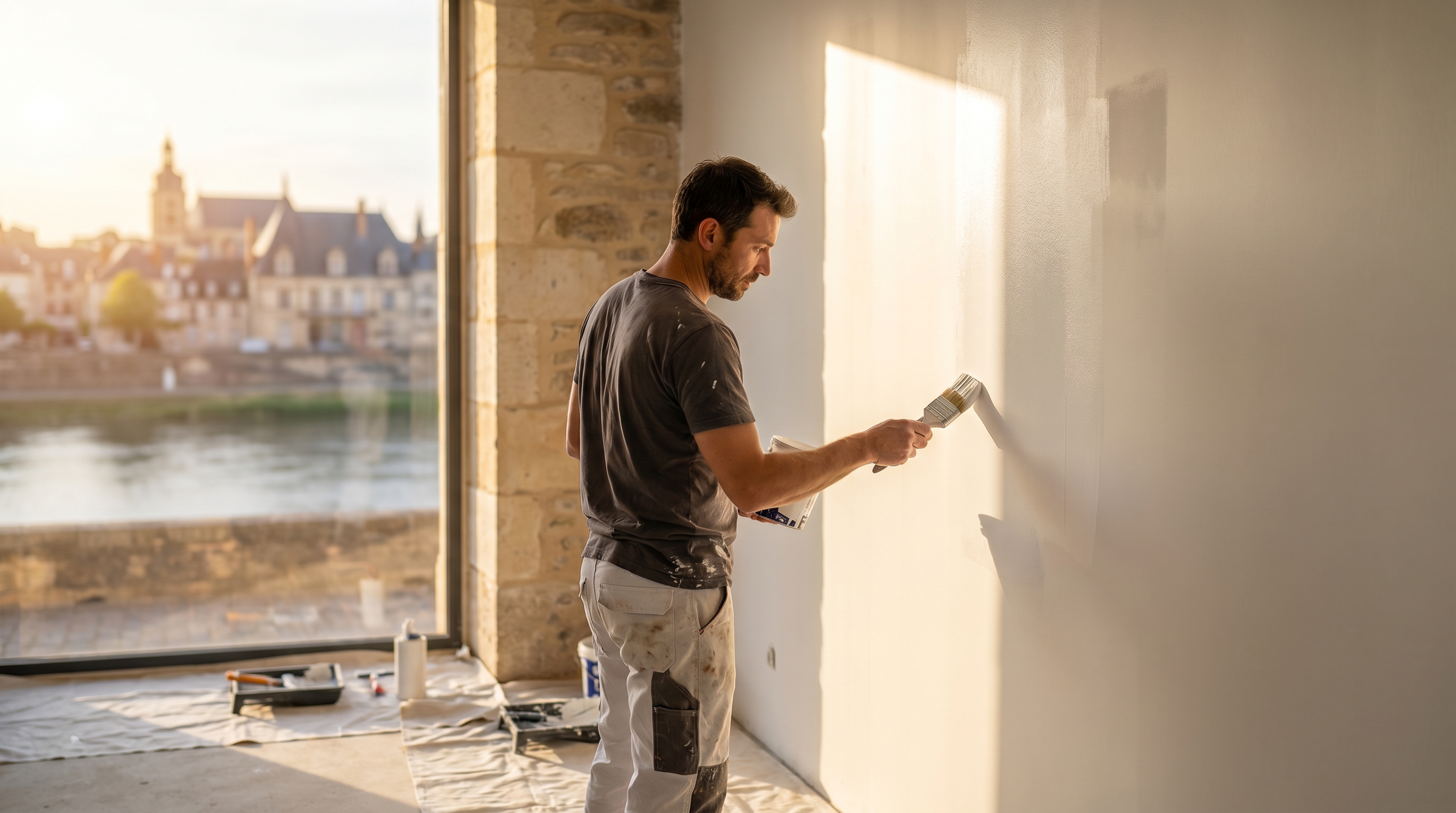 peintre bâtiment hamois intervention — peintre bâtiment à Nevers