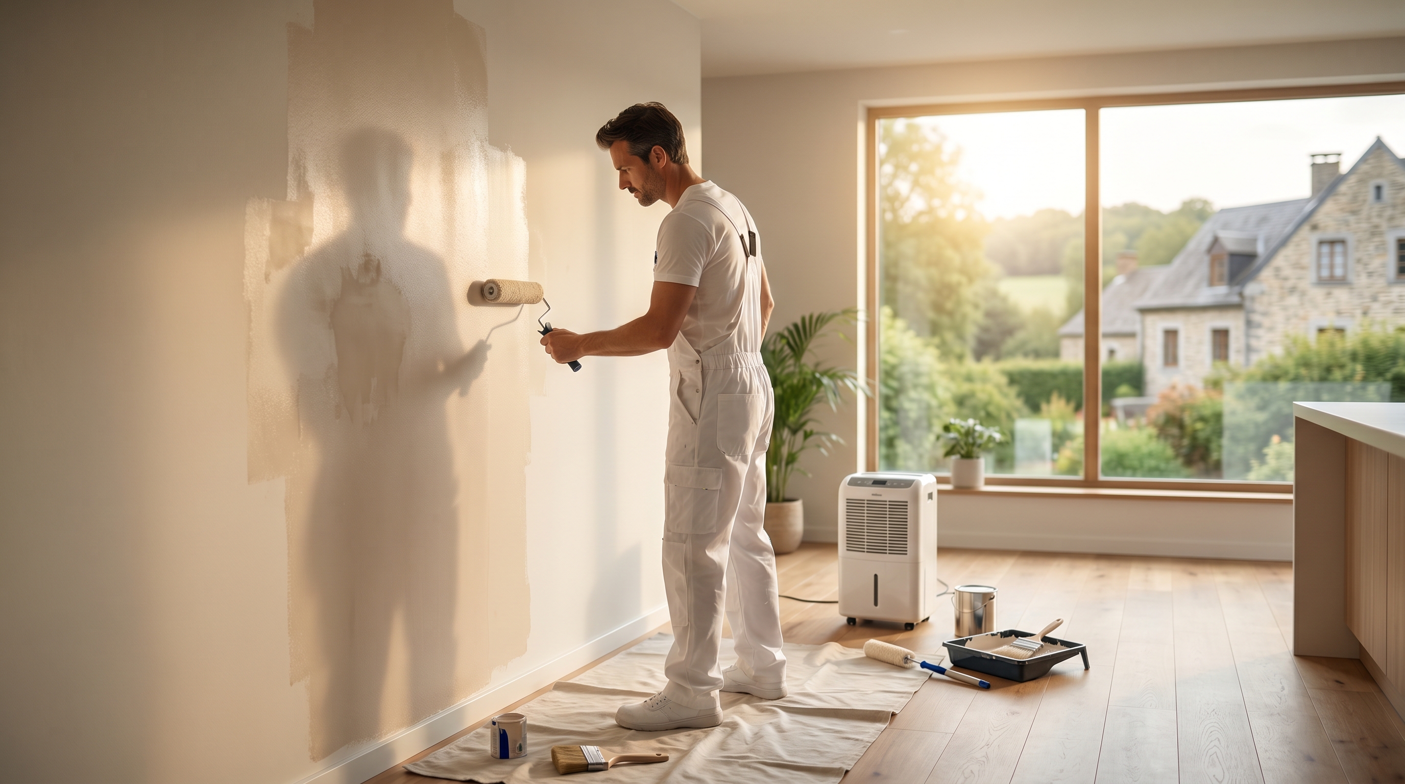 guide peinture après dégât des eaux lasne — Peintre décorateur à Lasne