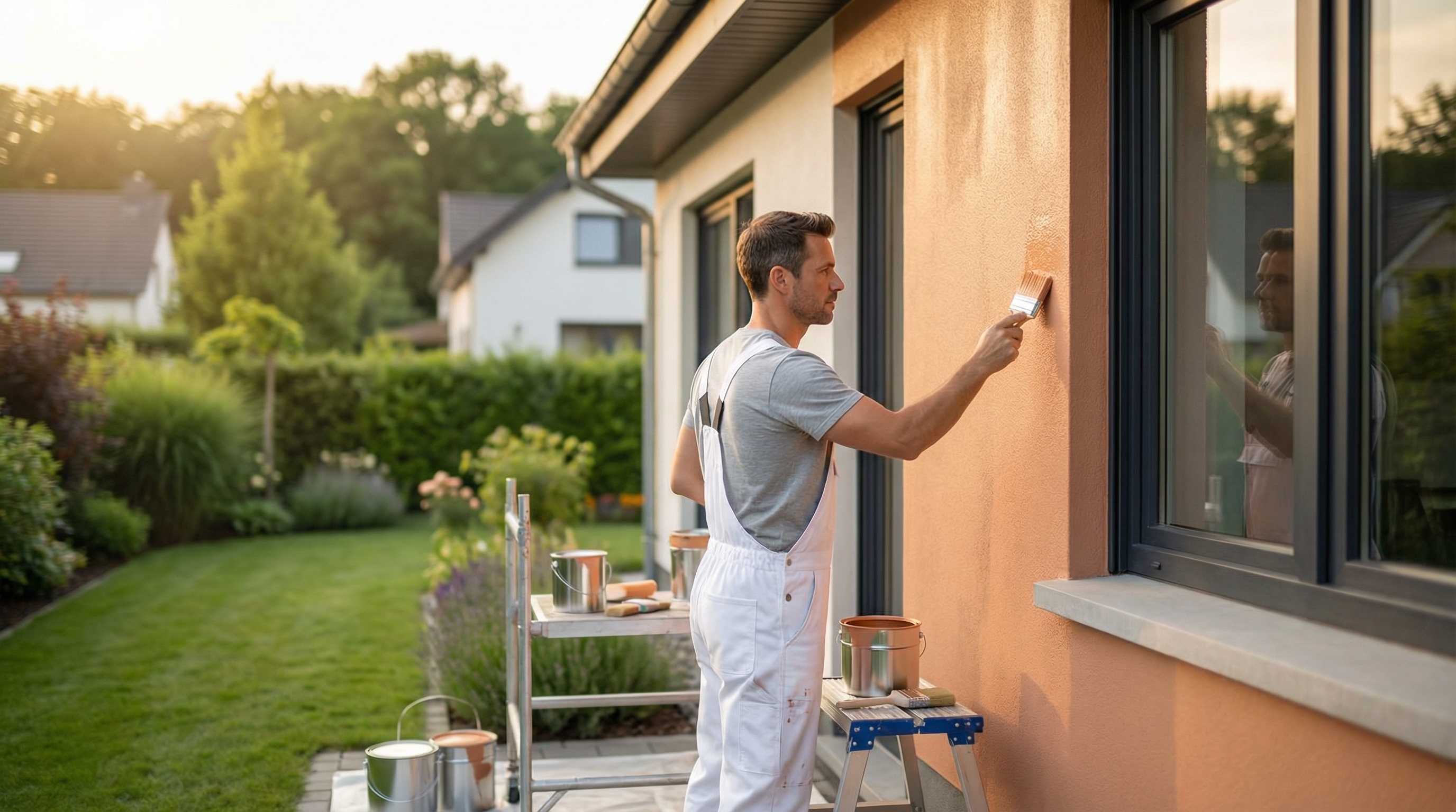 Peinture extérieure Lasne — Peintre décorateur à Lasne