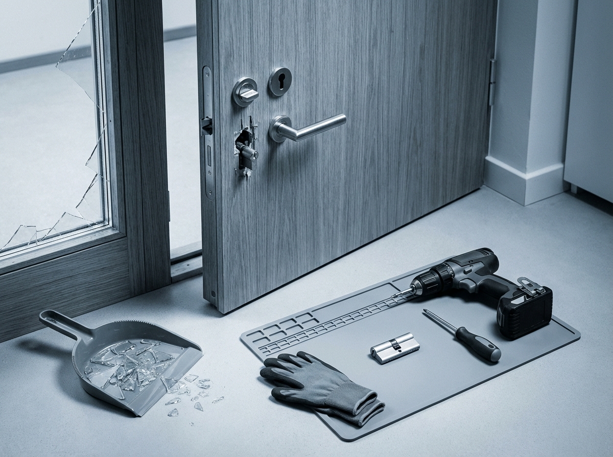 Réparation après effraction — serrurier à Bruxelles
