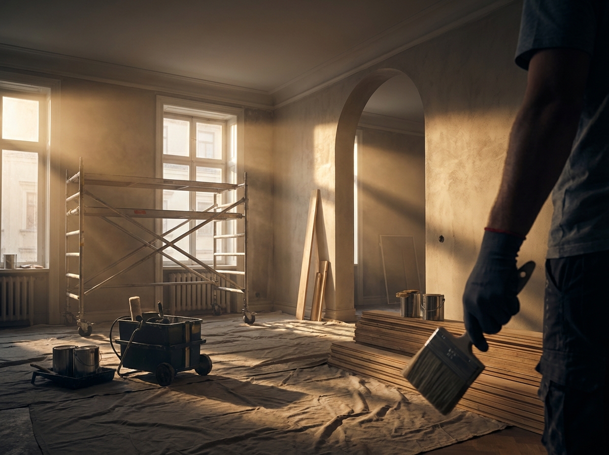 Travaux de rénovation — Peintre décorateur à Lasne