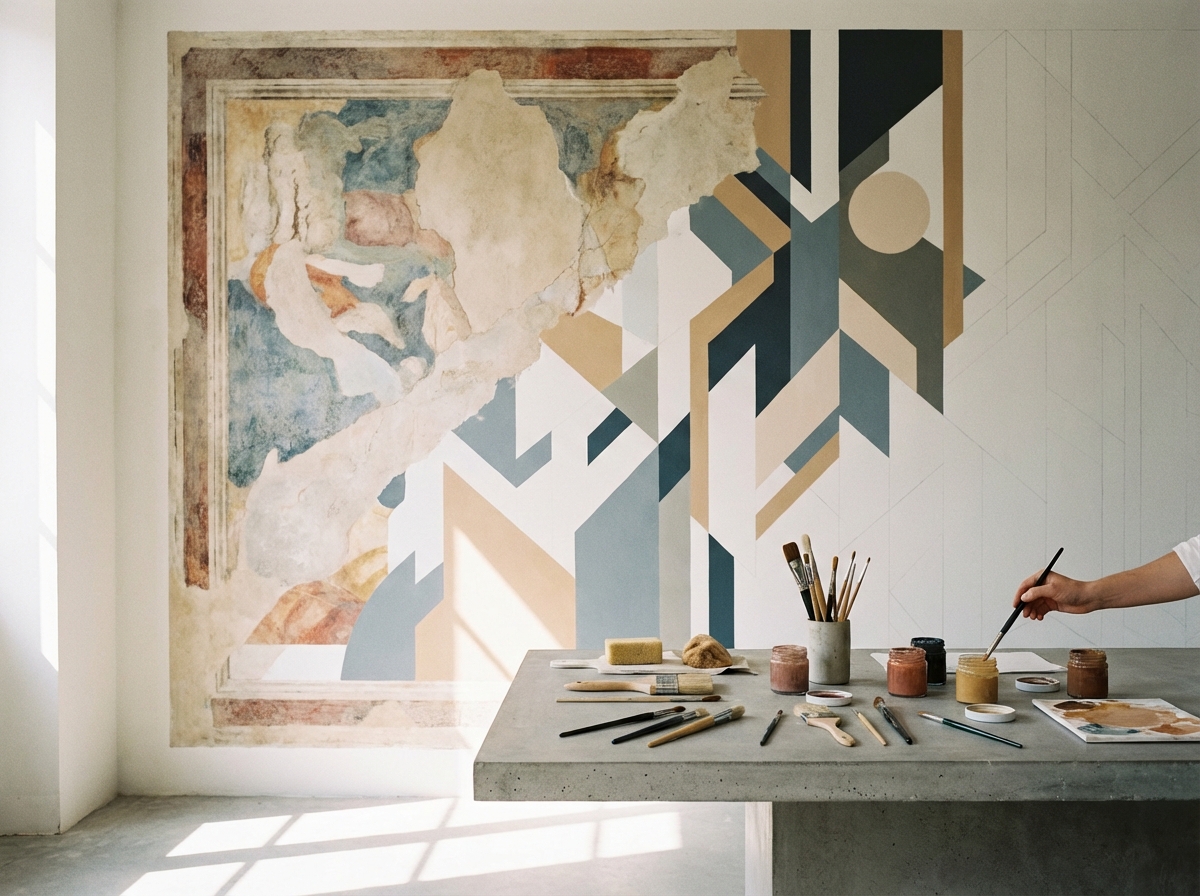 Décoration et conseil couleurs — Peintre décorateur à Lasne