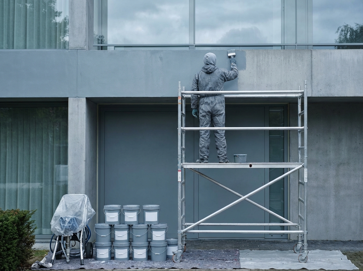 Peinture extérieure — Entreprise générale de peinture - Uccle à Bruxelles