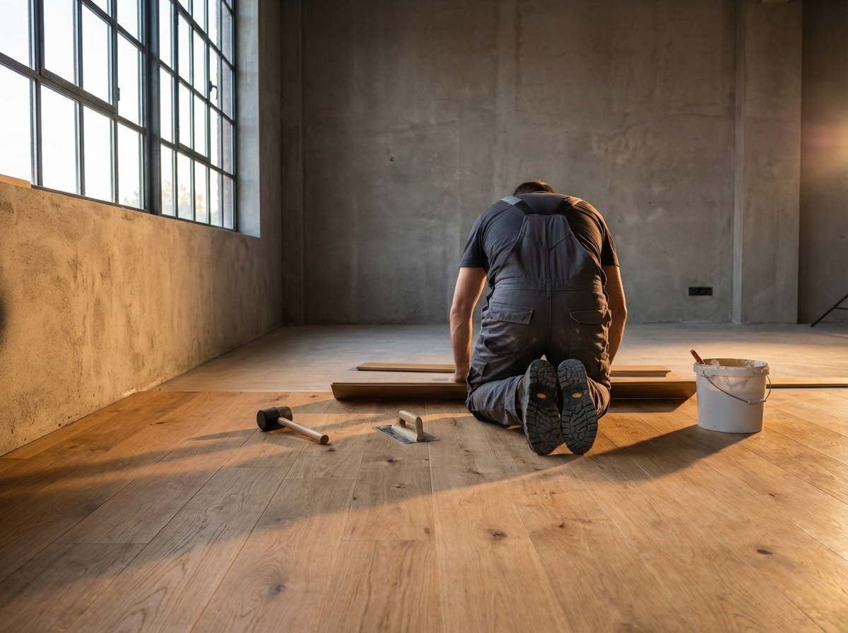 Pose de parquet — peintre bâtiment à Nevers