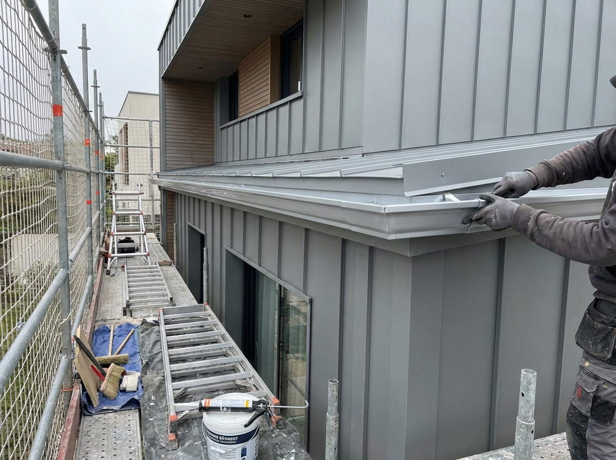 Réparation de gouttières — peintre bâtiment à Nevers