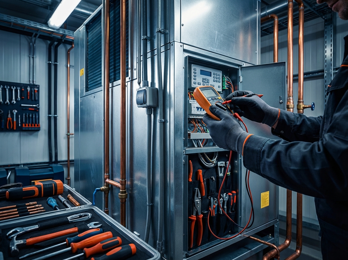 Maintenance & entretien — plombier électricien climatisation à La Tour-du-Crieu 