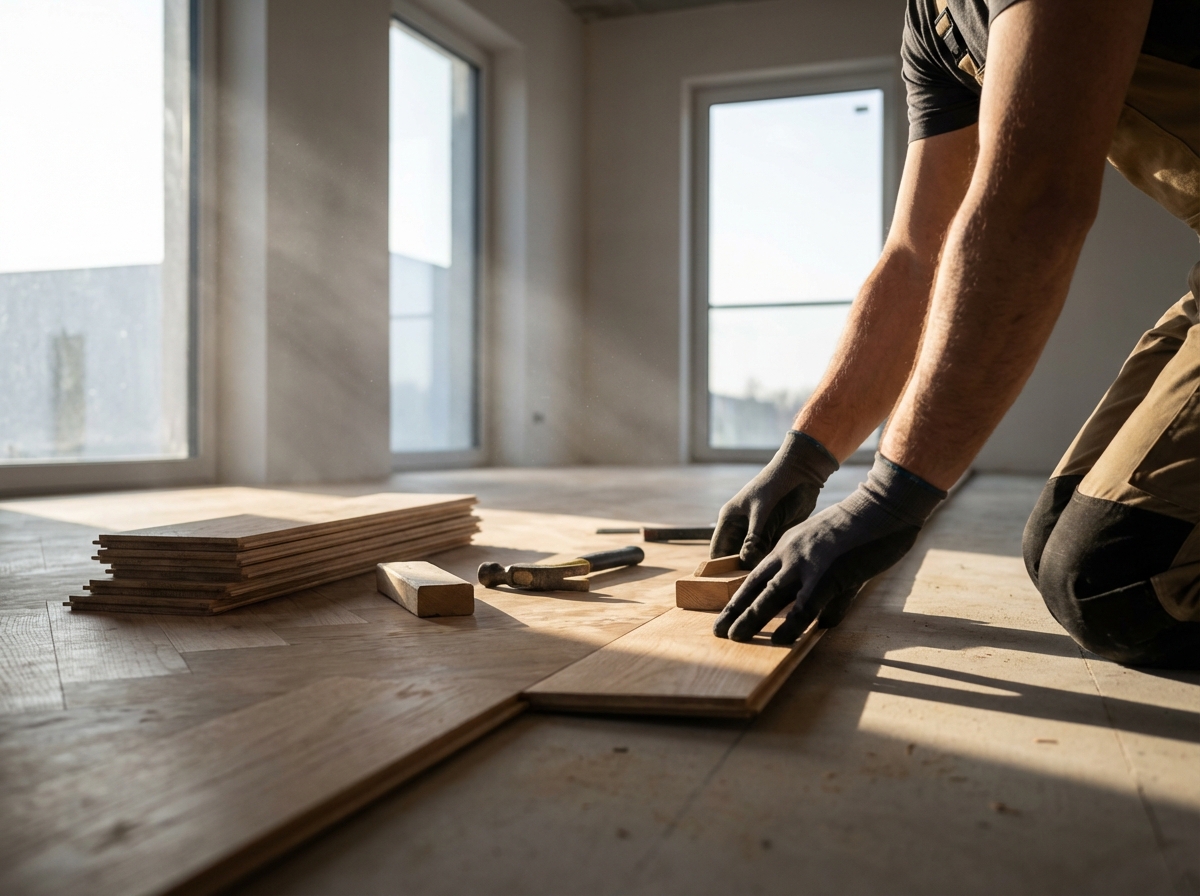 Pose de parquet — peintre bâtiment à Nevers