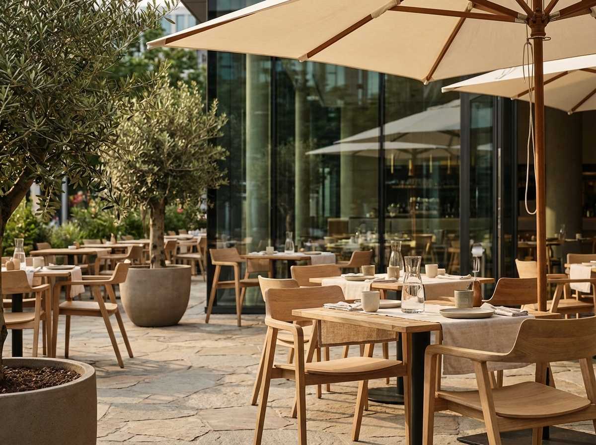Terrasse sur la Place — Café Restaurant à Vierves