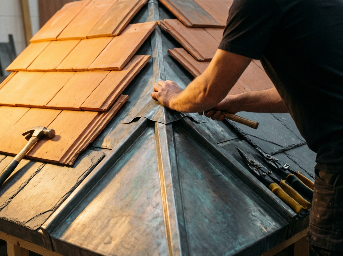 Couverture — couvreur zingueur à Forest