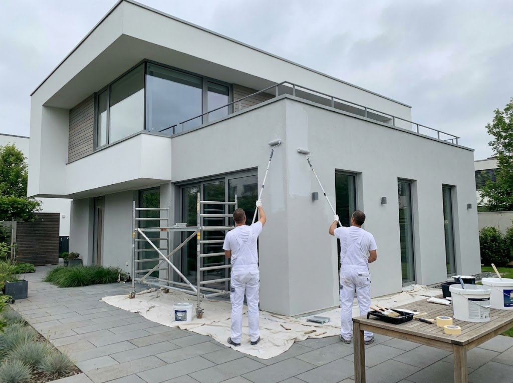 travaux de peinture extérieure — Peinture Décoration à Nothomb