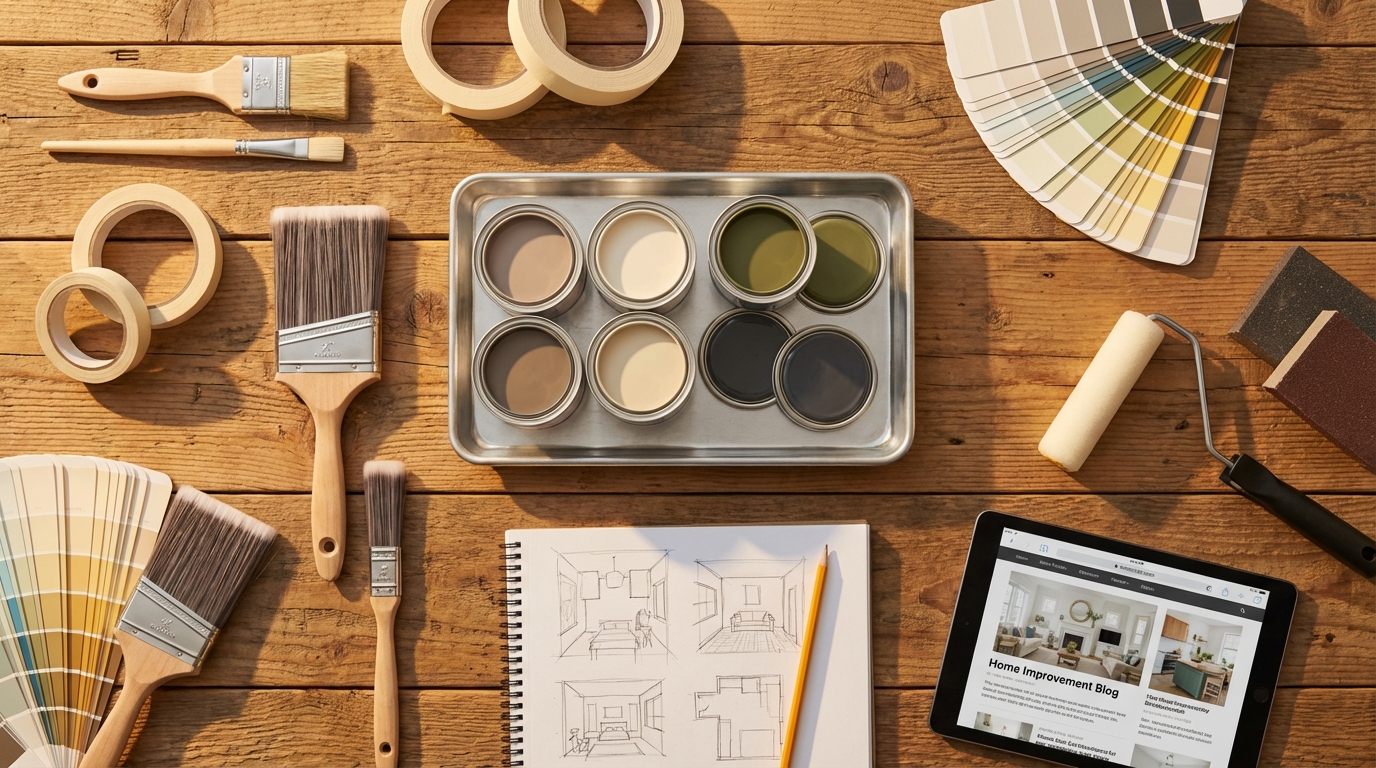 Les conseils essentiels pour bien choisir votre Peinture intérieure et extérieure a Bruxelles