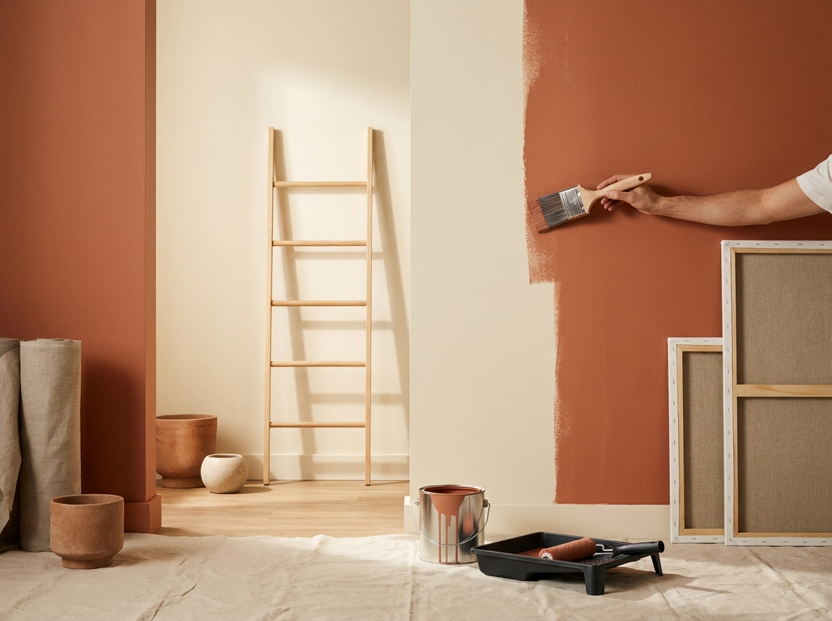 Peinture intérieure — Peinture intérieure et extérieure  à Bruxelles